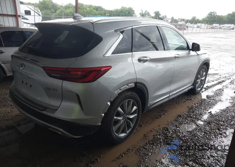 2019 Infiniti Qx50 Essential z USA, uszkodzony, nr VIN 3PCAJ5M10KF146405